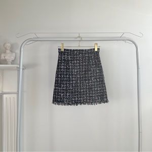 Tweed Mini Skirt